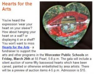 Hearts For The Arts 